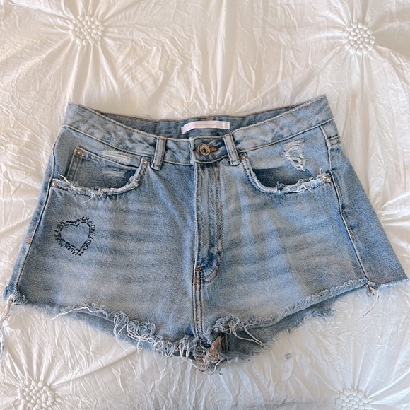 Zara Pants - Zara Denim Shorts